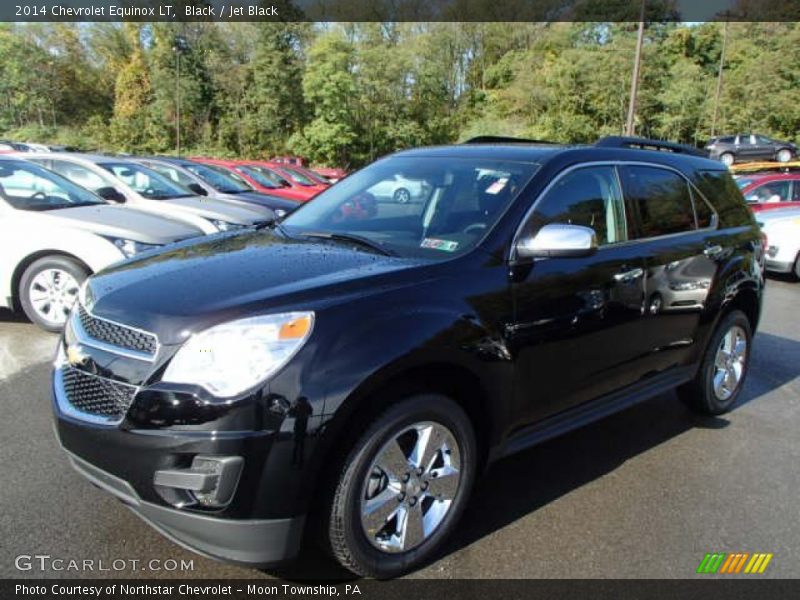 Black / Jet Black 2014 Chevrolet Equinox LT
