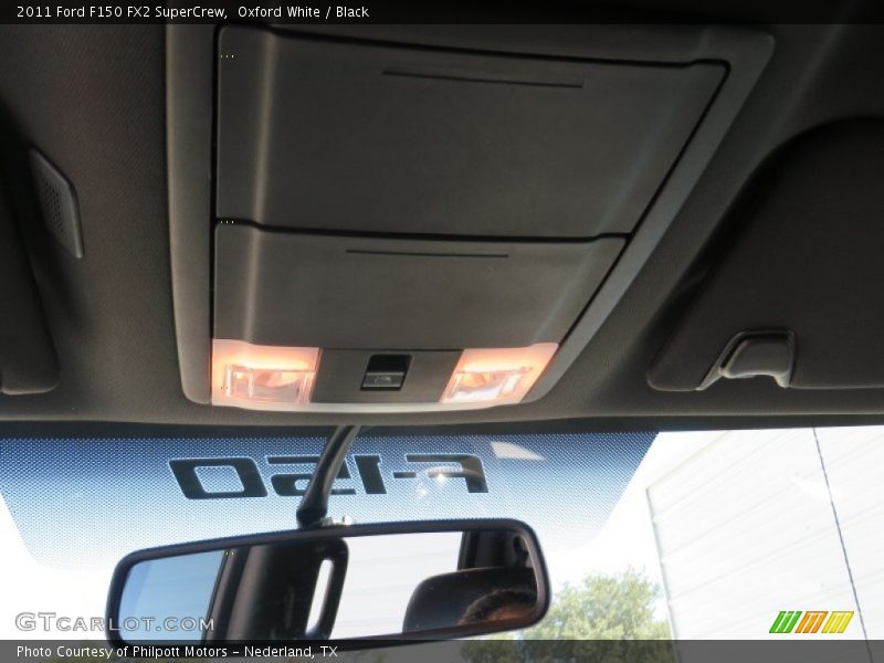 Oxford White / Black 2011 Ford F150 FX2 SuperCrew