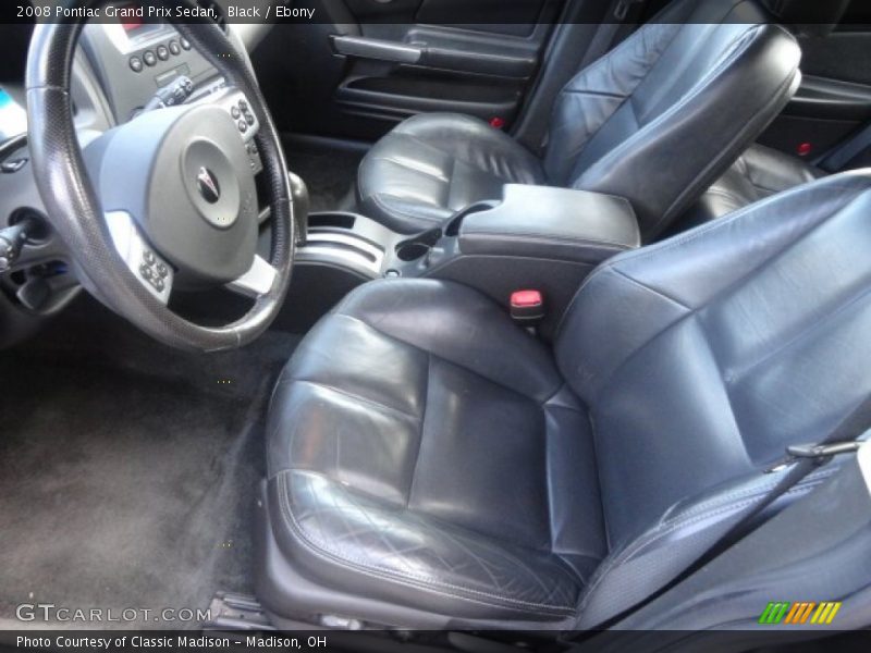 Black / Ebony 2008 Pontiac Grand Prix Sedan