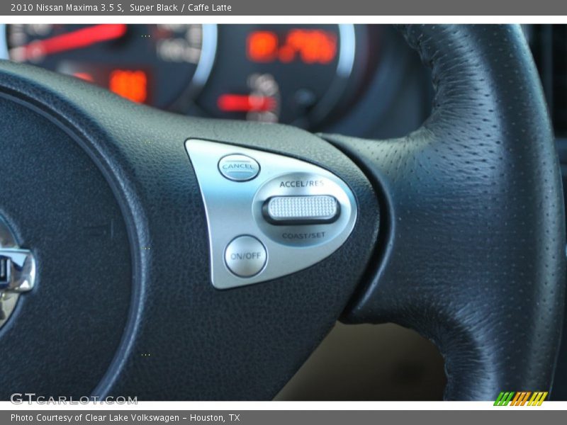 Super Black / Caffe Latte 2010 Nissan Maxima 3.5 S