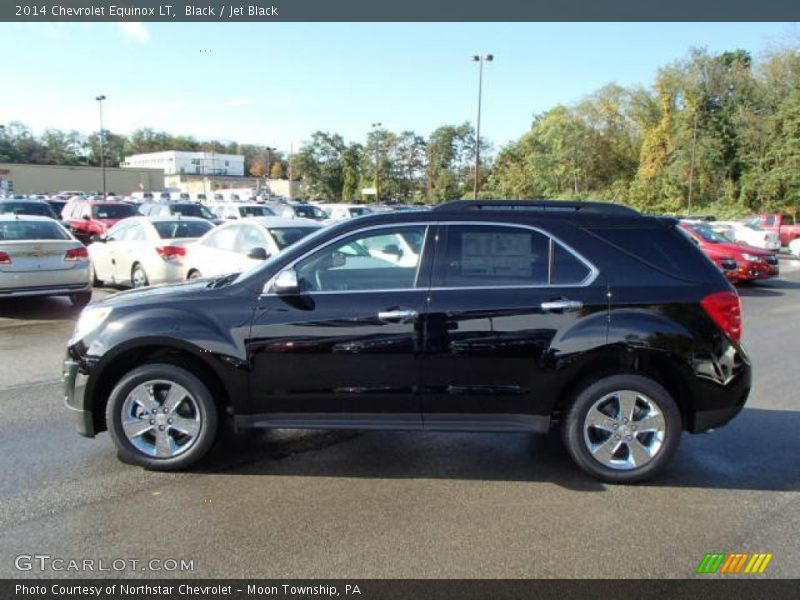 Black / Jet Black 2014 Chevrolet Equinox LT