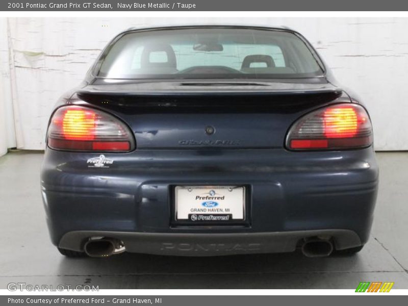 Navy Blue Metallic / Taupe 2001 Pontiac Grand Prix GT Sedan