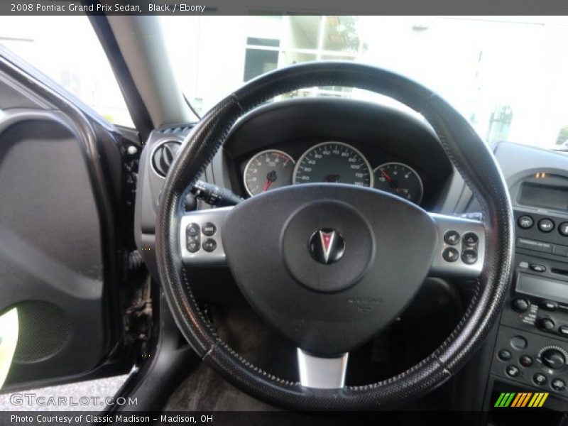 Black / Ebony 2008 Pontiac Grand Prix Sedan