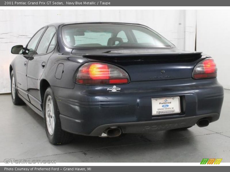 Navy Blue Metallic / Taupe 2001 Pontiac Grand Prix GT Sedan