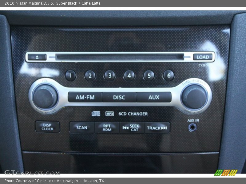 Super Black / Caffe Latte 2010 Nissan Maxima 3.5 S