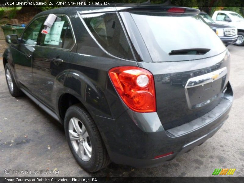 Ashen Gray Metallic / Jet Black 2014 Chevrolet Equinox LS