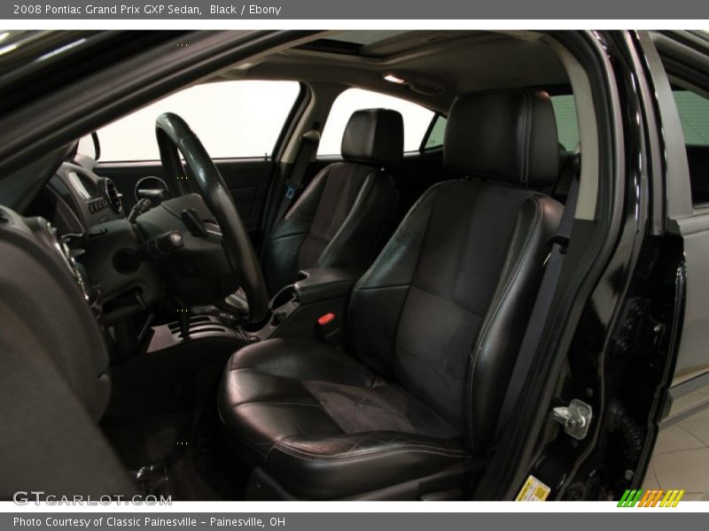 Front Seat of 2008 Grand Prix GXP Sedan