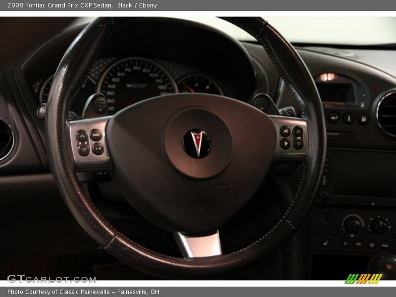 Black / Ebony 2008 Pontiac Grand Prix GXP Sedan