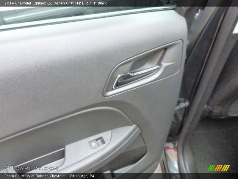 Ashen Gray Metallic / Jet Black 2014 Chevrolet Equinox LS