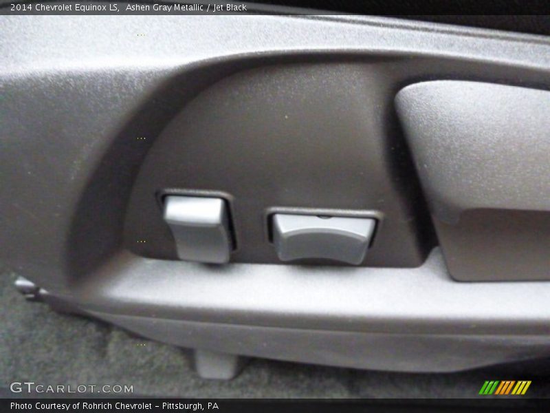 Ashen Gray Metallic / Jet Black 2014 Chevrolet Equinox LS
