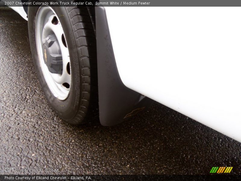 Summit White / Medium Pewter 2007 Chevrolet Colorado Work Truck Regular Cab