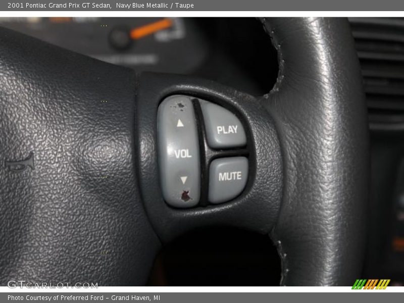 Navy Blue Metallic / Taupe 2001 Pontiac Grand Prix GT Sedan