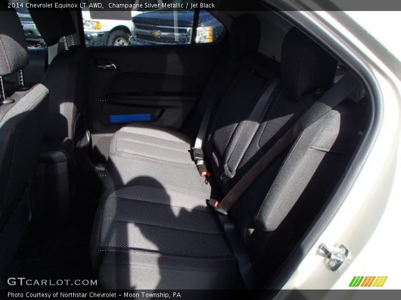 Champagne Silver Metallic / Jet Black 2014 Chevrolet Equinox LT AWD