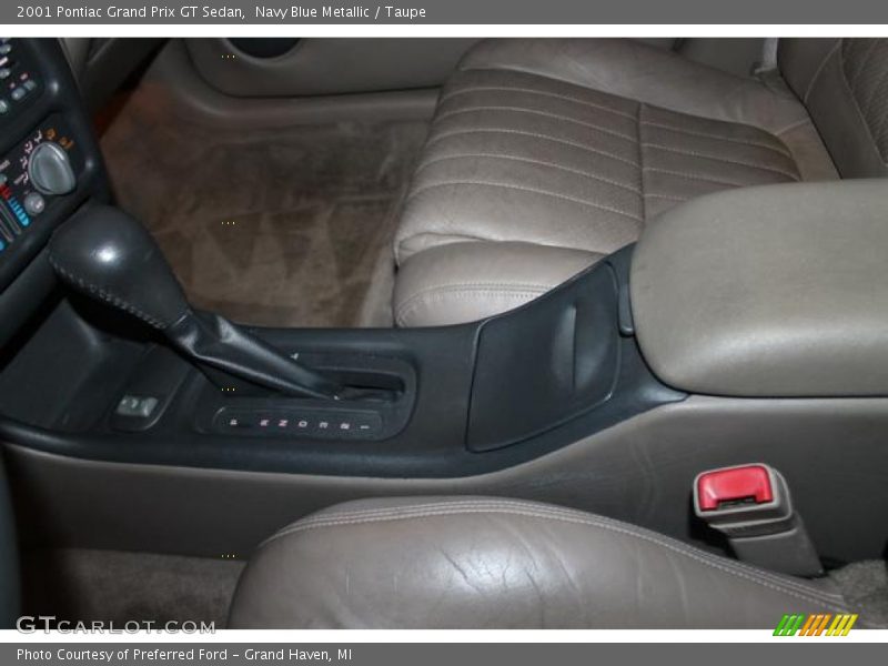 Navy Blue Metallic / Taupe 2001 Pontiac Grand Prix GT Sedan