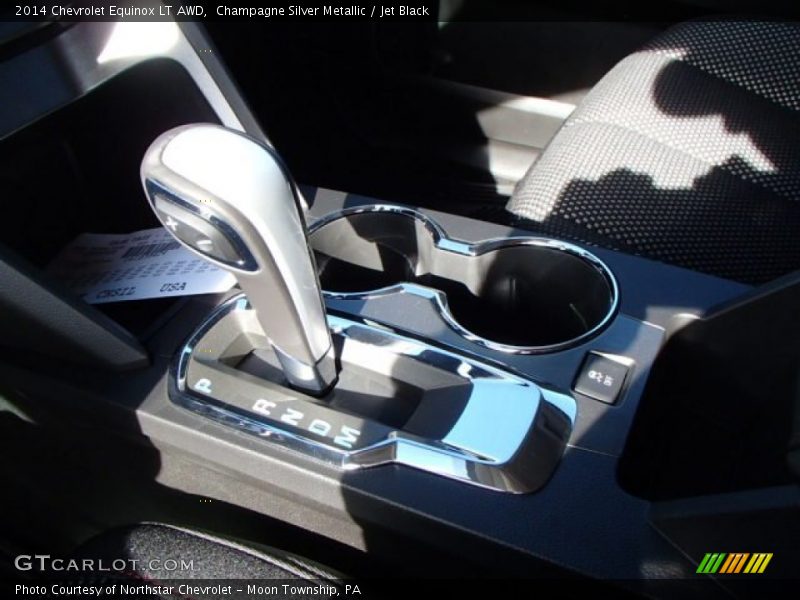 Champagne Silver Metallic / Jet Black 2014 Chevrolet Equinox LT AWD