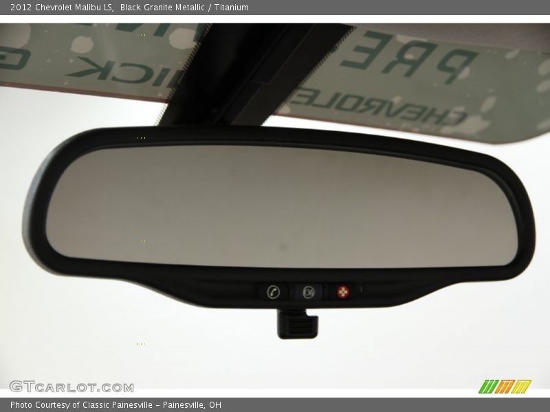 Black Granite Metallic / Titanium 2012 Chevrolet Malibu LS