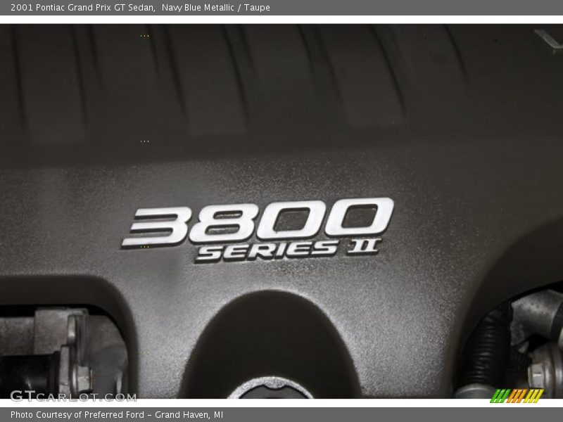 Navy Blue Metallic / Taupe 2001 Pontiac Grand Prix GT Sedan