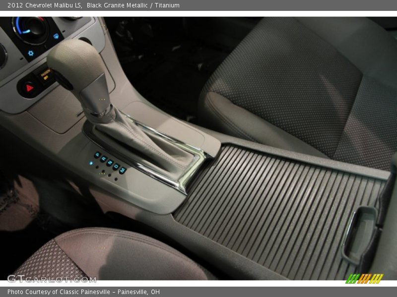 Black Granite Metallic / Titanium 2012 Chevrolet Malibu LS