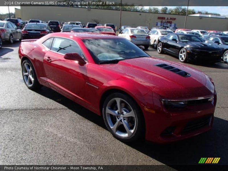 Crystal Red Tintcoat / Black 2014 Chevrolet Camaro SS/RS Coupe