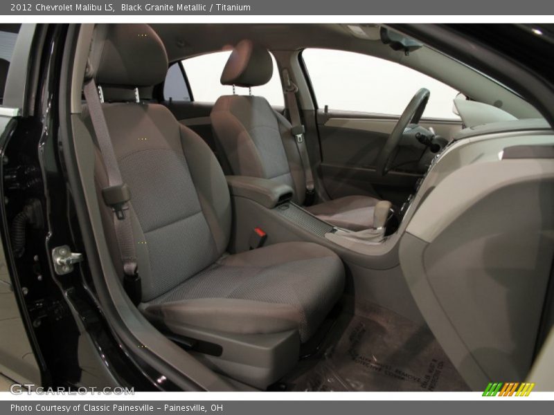 Black Granite Metallic / Titanium 2012 Chevrolet Malibu LS
