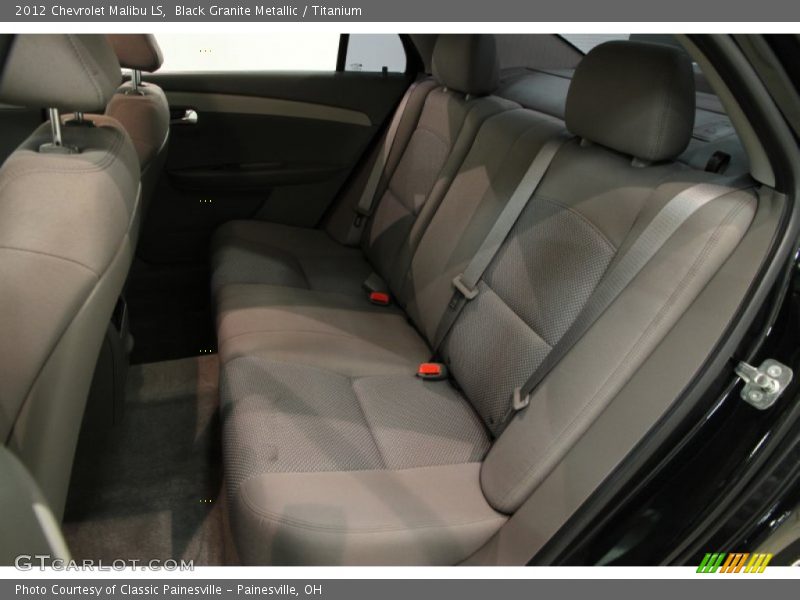 Black Granite Metallic / Titanium 2012 Chevrolet Malibu LS