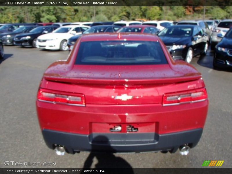 Crystal Red Tintcoat / Black 2014 Chevrolet Camaro SS/RS Coupe