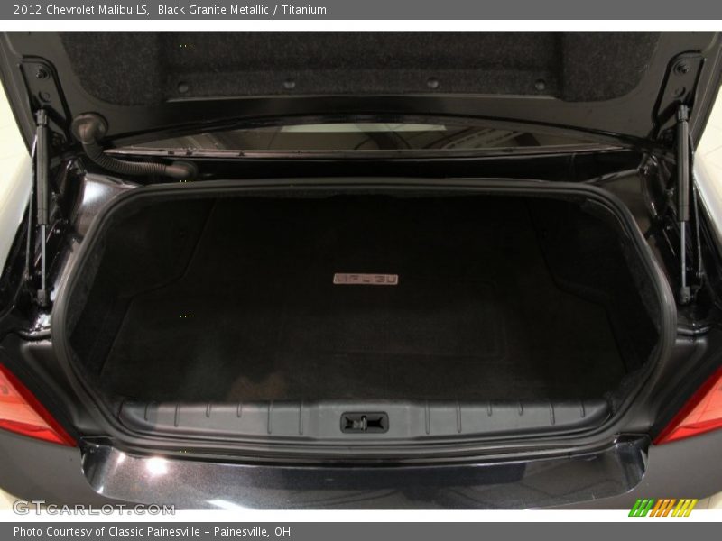 Black Granite Metallic / Titanium 2012 Chevrolet Malibu LS