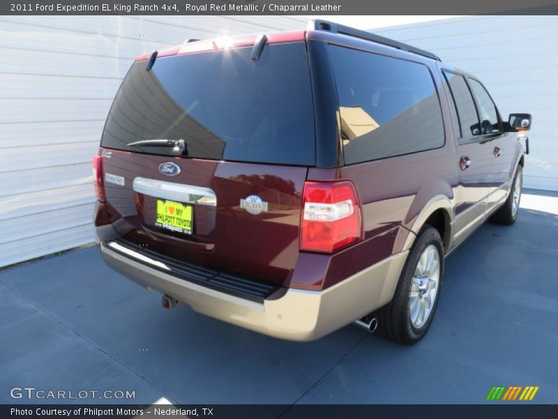 Royal Red Metallic / Chaparral Leather 2011 Ford Expedition EL King Ranch 4x4