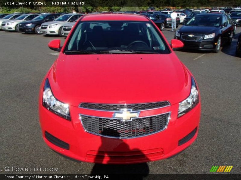 Red Hot / Jet Black 2014 Chevrolet Cruze LT