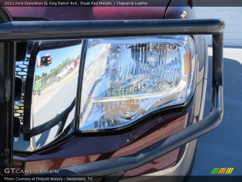 Royal Red Metallic / Chaparral Leather 2011 Ford Expedition EL King Ranch 4x4