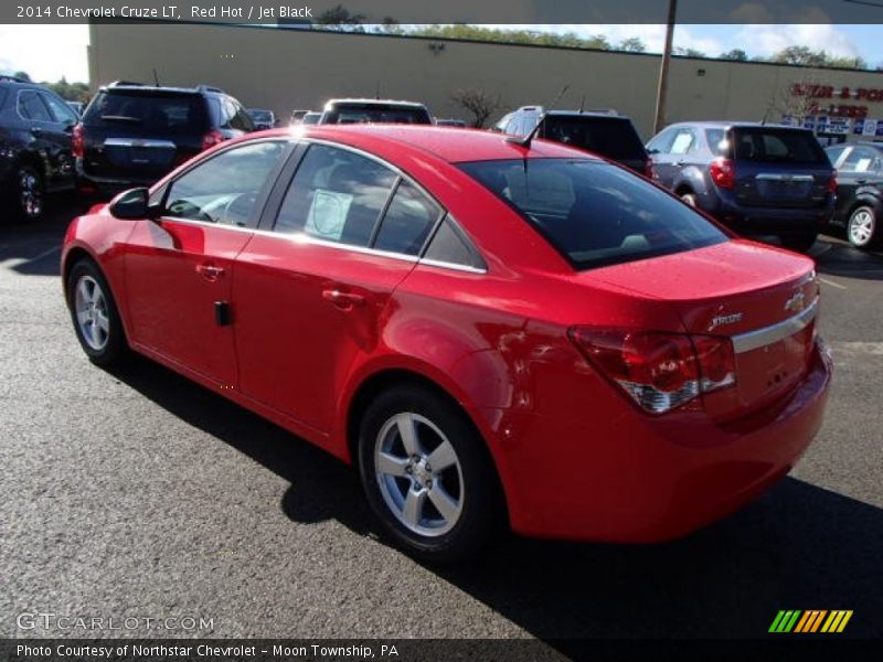 Red Hot / Jet Black 2014 Chevrolet Cruze LT