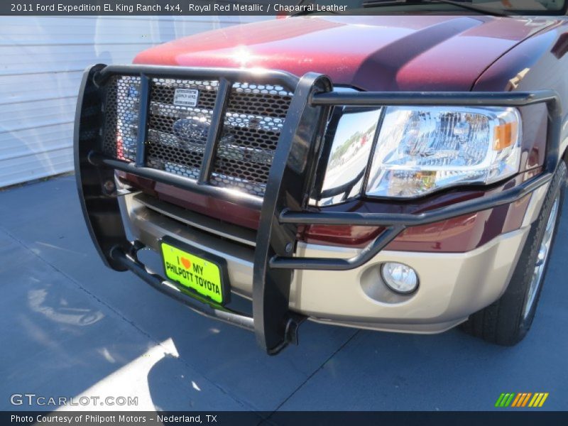 Royal Red Metallic / Chaparral Leather 2011 Ford Expedition EL King Ranch 4x4