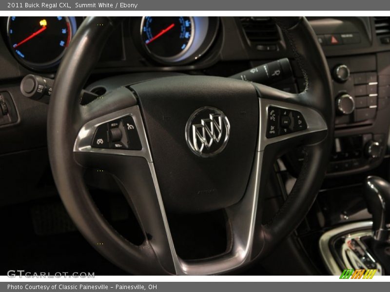 Summit White / Ebony 2011 Buick Regal CXL