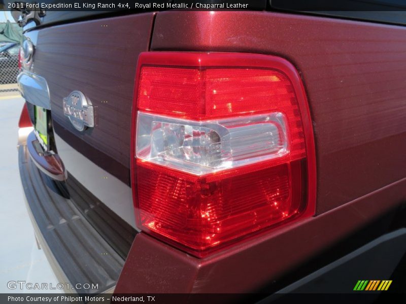 Royal Red Metallic / Chaparral Leather 2011 Ford Expedition EL King Ranch 4x4