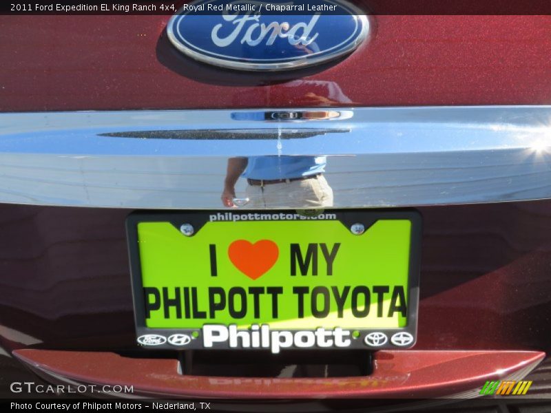 Royal Red Metallic / Chaparral Leather 2011 Ford Expedition EL King Ranch 4x4