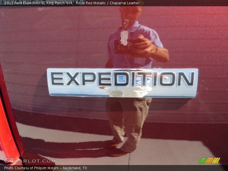 Royal Red Metallic / Chaparral Leather 2011 Ford Expedition EL King Ranch 4x4