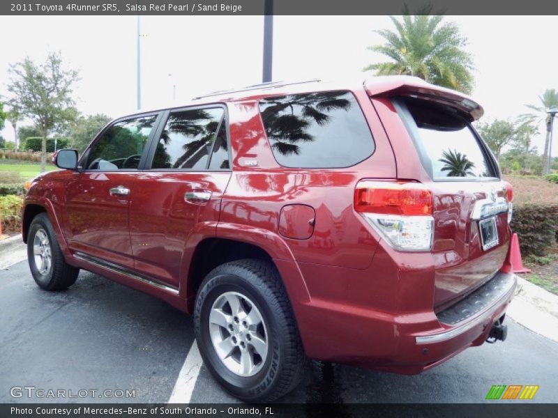 Salsa Red Pearl / Sand Beige 2011 Toyota 4Runner SR5