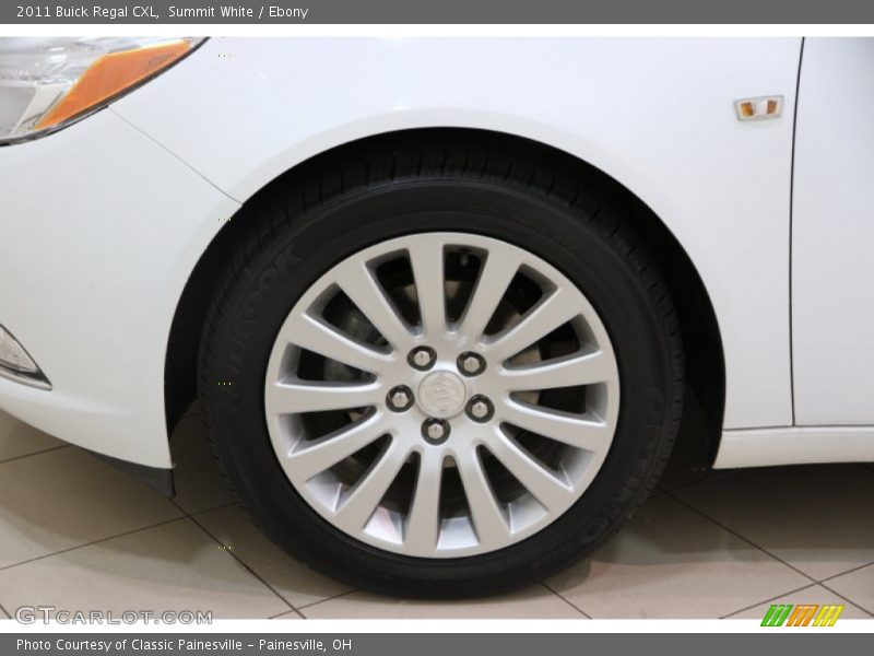 Summit White / Ebony 2011 Buick Regal CXL