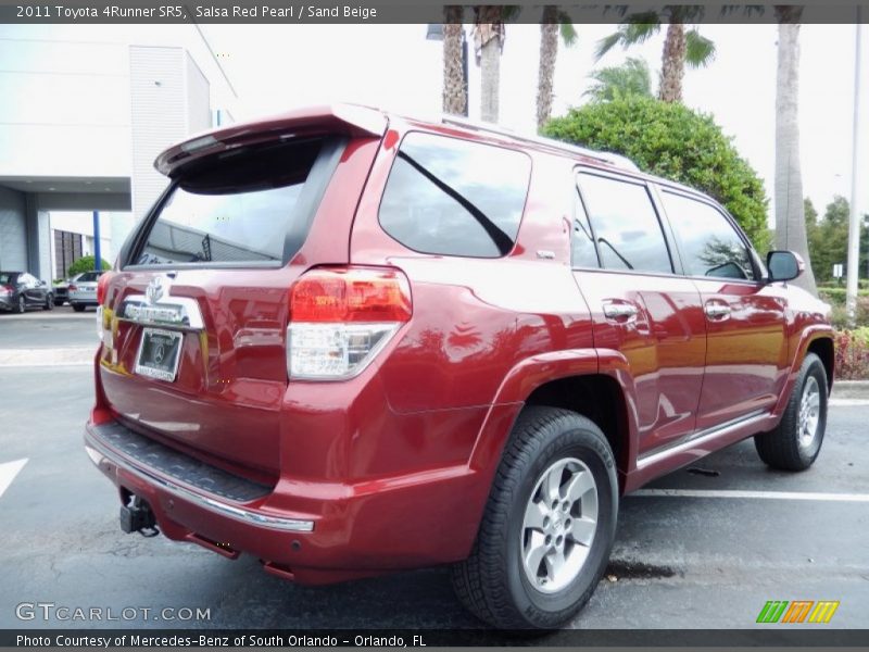 Salsa Red Pearl / Sand Beige 2011 Toyota 4Runner SR5