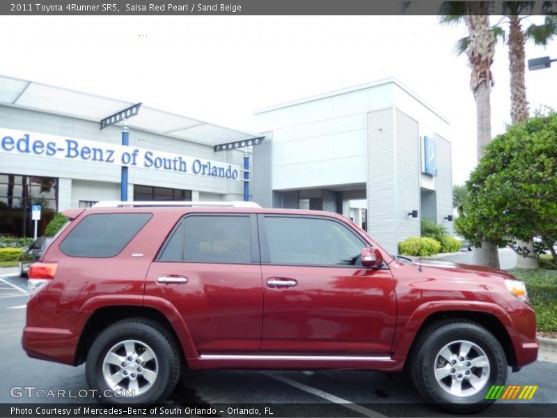 Salsa Red Pearl / Sand Beige 2011 Toyota 4Runner SR5