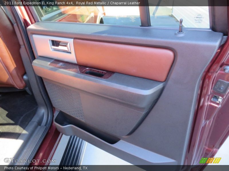 Royal Red Metallic / Chaparral Leather 2011 Ford Expedition EL King Ranch 4x4