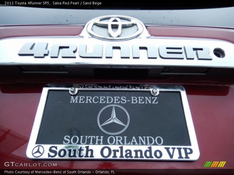 Salsa Red Pearl / Sand Beige 2011 Toyota 4Runner SR5