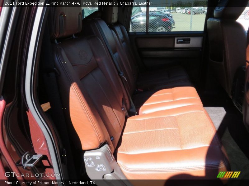 Royal Red Metallic / Chaparral Leather 2011 Ford Expedition EL King Ranch 4x4