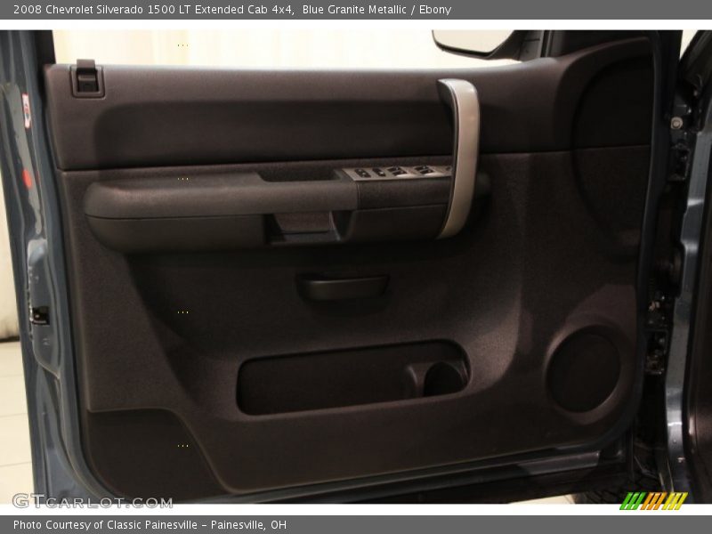 Blue Granite Metallic / Ebony 2008 Chevrolet Silverado 1500 LT Extended Cab 4x4