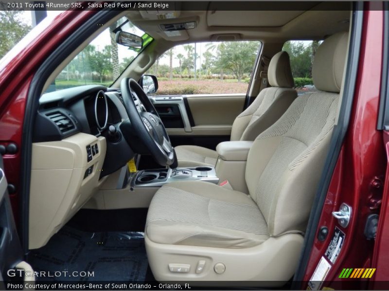  2011 4Runner SR5 Sand Beige Interior