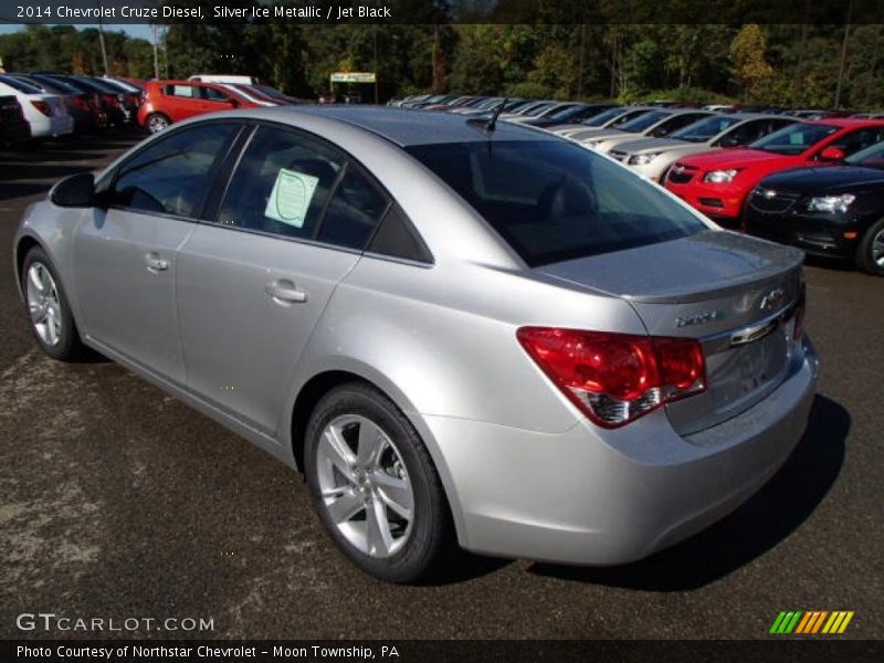 Silver Ice Metallic / Jet Black 2014 Chevrolet Cruze Diesel