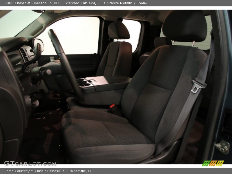 Blue Granite Metallic / Ebony 2008 Chevrolet Silverado 1500 LT Extended Cab 4x4