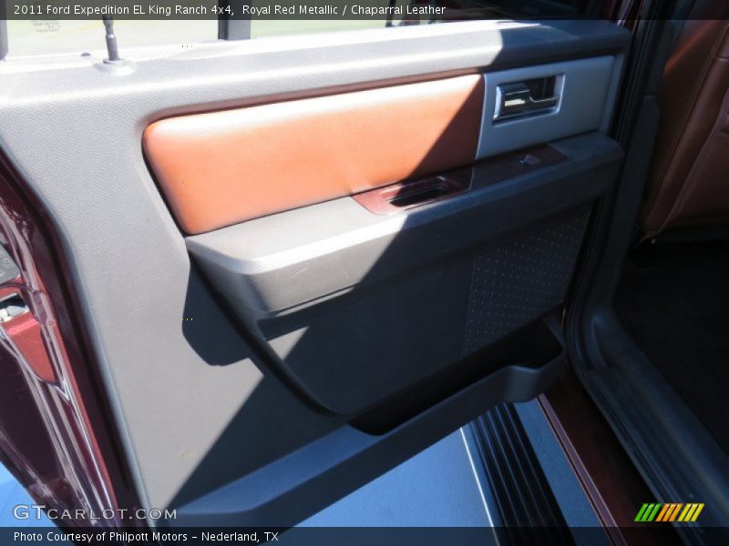 Royal Red Metallic / Chaparral Leather 2011 Ford Expedition EL King Ranch 4x4