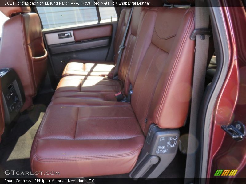 Rear Seat of 2011 Expedition EL King Ranch 4x4