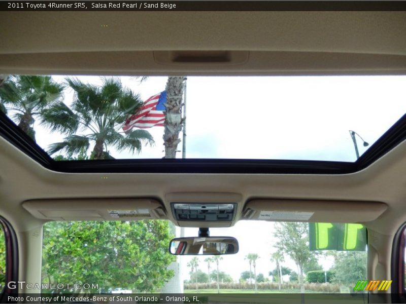 Salsa Red Pearl / Sand Beige 2011 Toyota 4Runner SR5